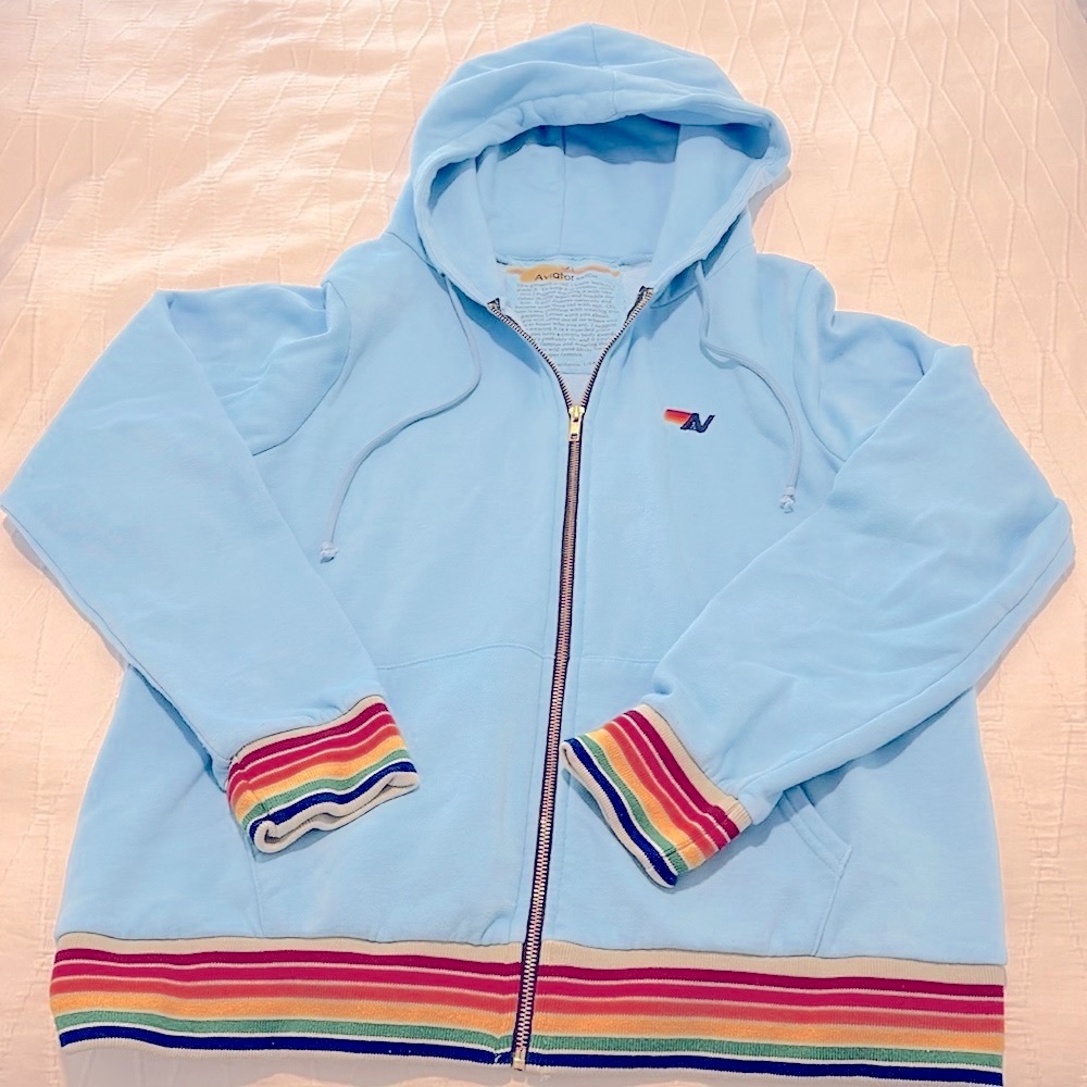 Blue Aviator National Hoodie